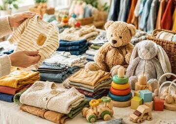 Table-Top Sale: Kids and Baby Stuff