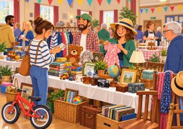 Car Boot at St. Pauls Hall Ramsey