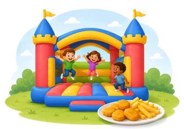 Monday Special: Free Bouncy Castle