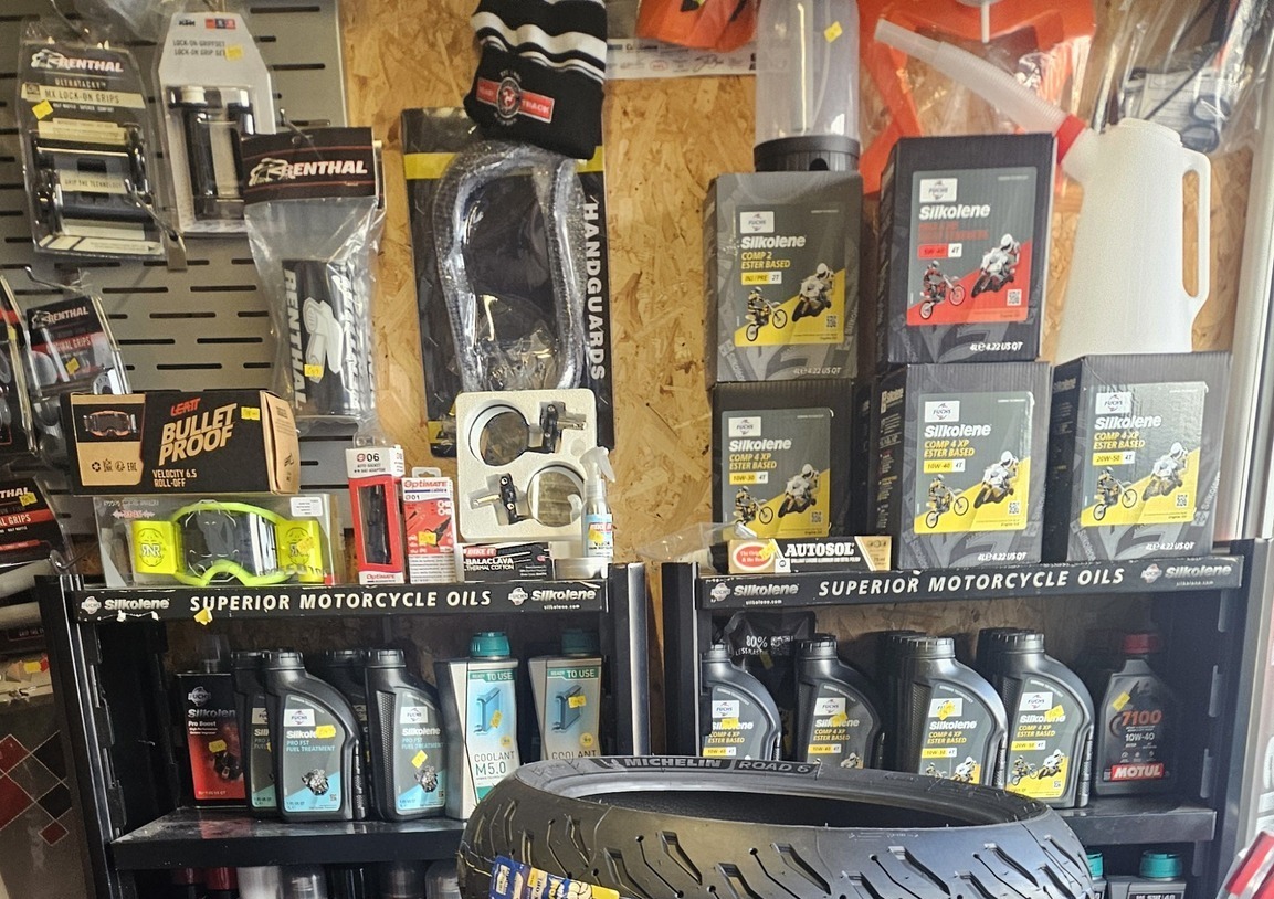 Road and Track Motorcycle Parts & Accessories